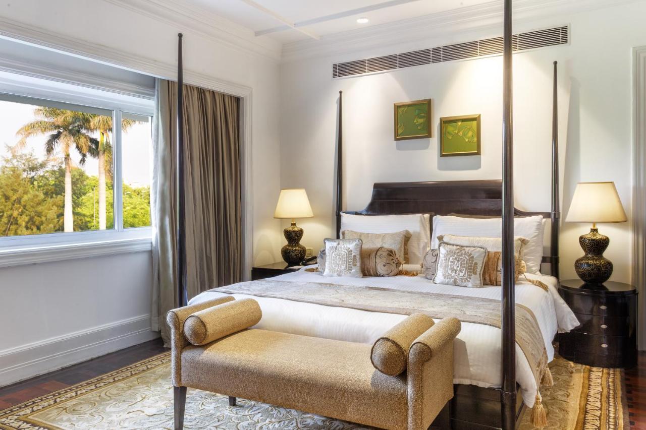 The Claridges New Delhi Ξενοδοχείο Εξωτερικό φωτογραφία A bedroom at the Taj Mahal Palace
